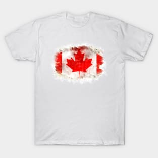 CANADA National flag watercolor artwork T-Shirt